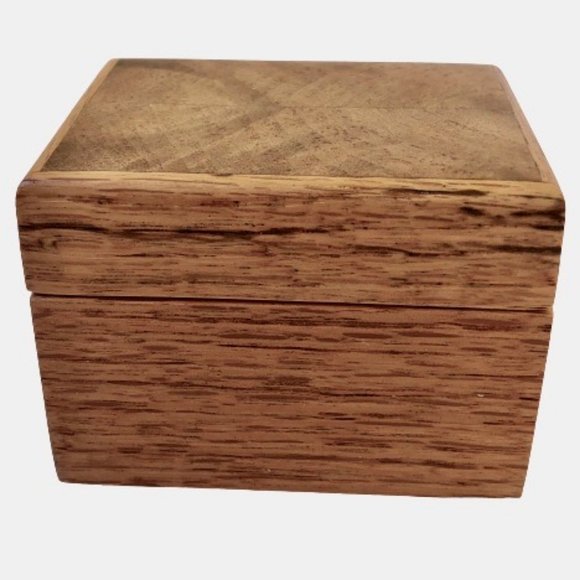 Vintage '78 Wood Trinket Box Artist Signed Gruenberg KINGWOOD FROM BRAZIL - Picture 8 of 16